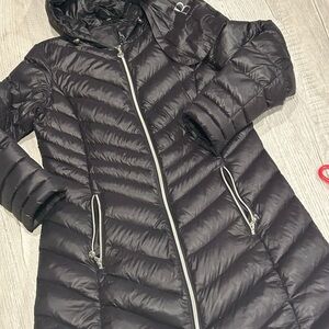Bernardo Black Puffer Coat